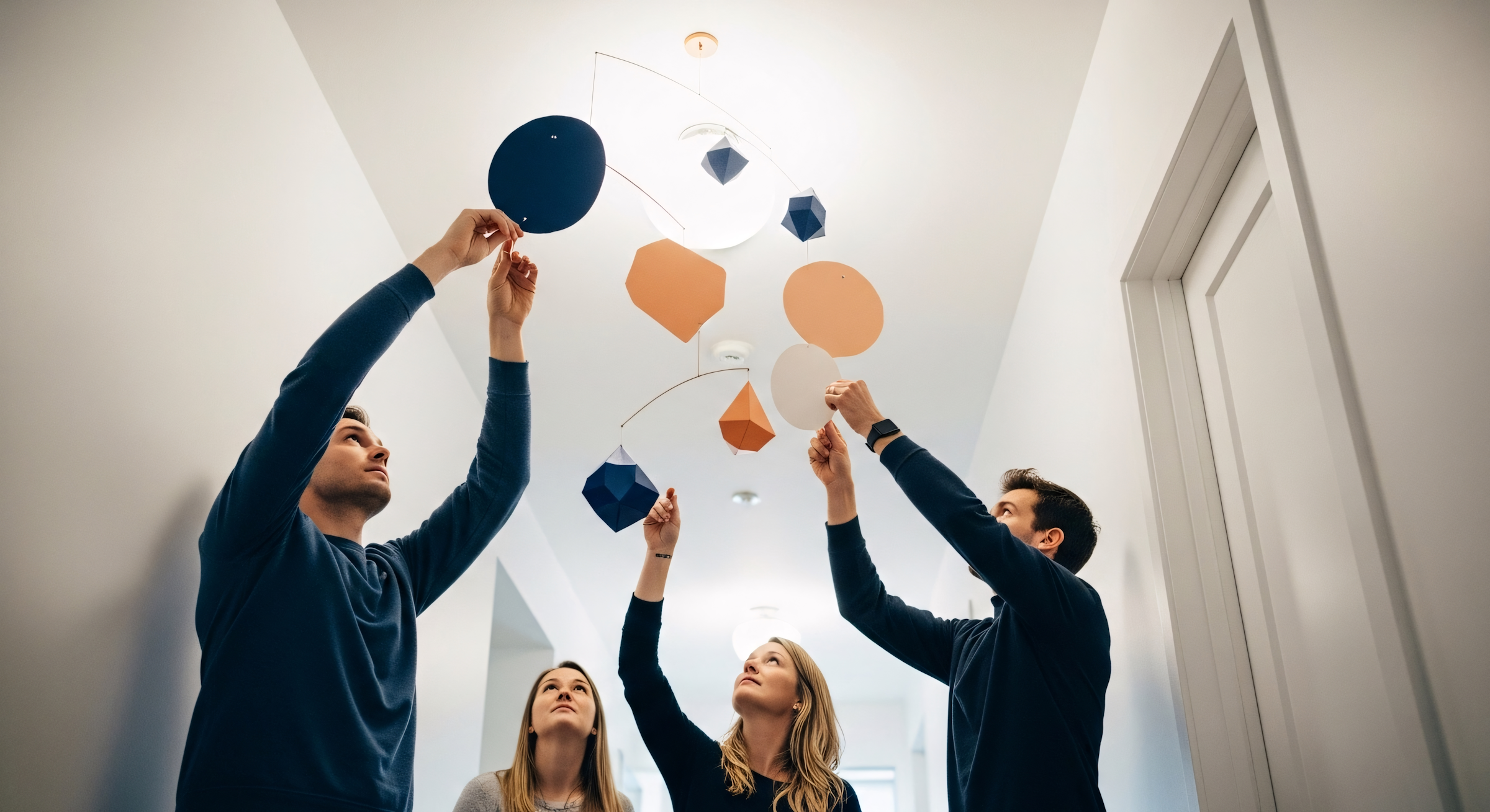 Team samenwerking in planning omgeving